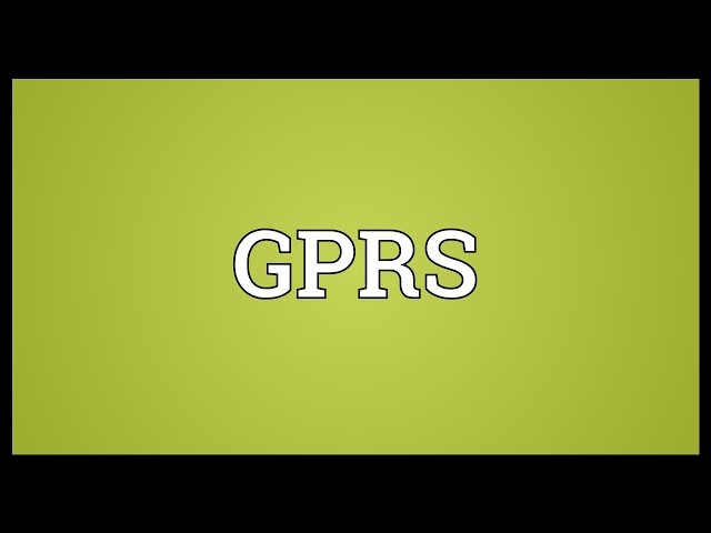 GPRS Meaning