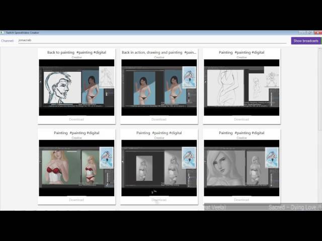 Speedcoding TwitchSpeedVideoCreator