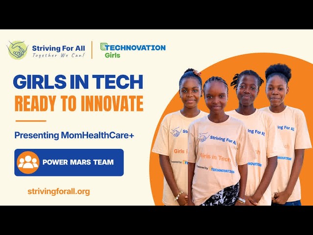 Meet Power MARS team: Building MomHealthCare+ Through Girls in Tech Program