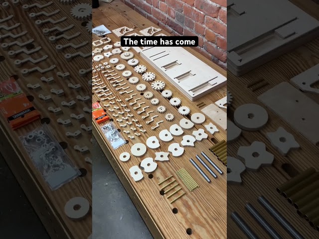 Getting ready for assembly