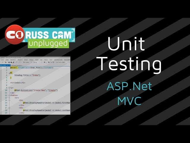 Russ Cam® Unplugged: Unit Testing ASP.Net MVC