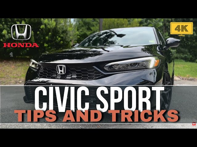 2022-2026 Honda Civic SPORT: 25 TIPS AND TRICKS YOU CAN'T MISS!