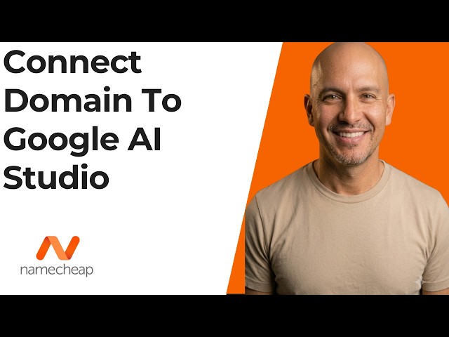 How To Connect Namecheap Domain To Google AI Studio  (Step by Step Guide)