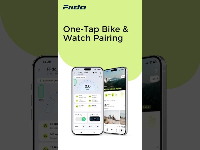 How to Connect Your Fiido Bike & Fiido S3 Watch