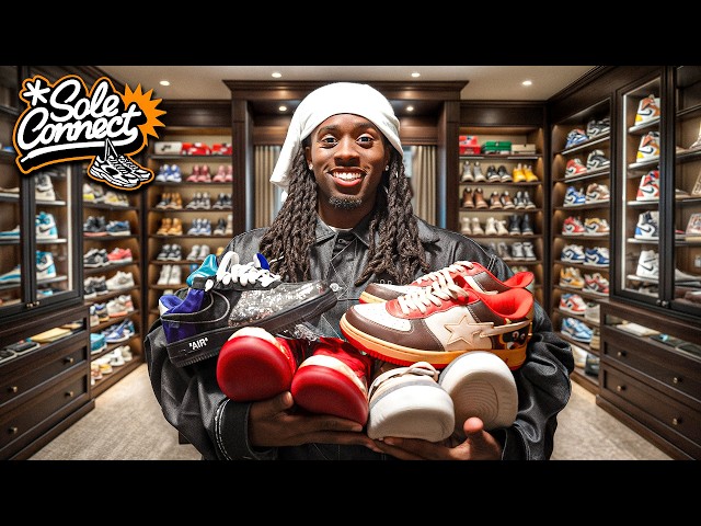 Inside Kai Cenat’s NEVER BEFORE Seen Sneaker & Clothing Collection | Sole Connect