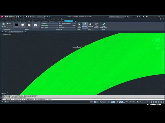Hatch Improvements via Command Line - What's New in AutoCAD 2026 Webinar