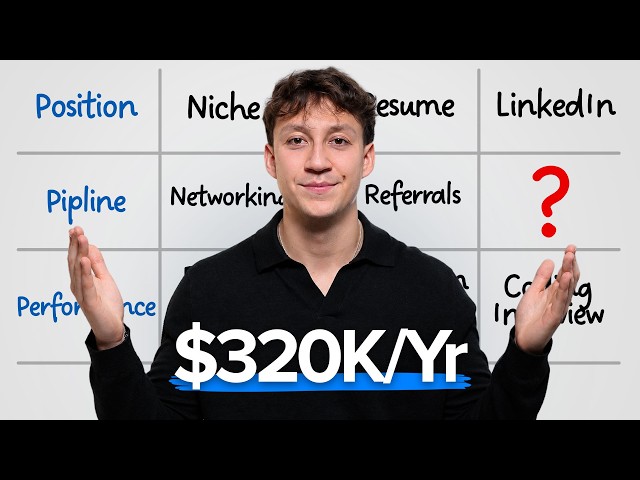The Exact 3-Step System to Land a $320k Data/ML Offer