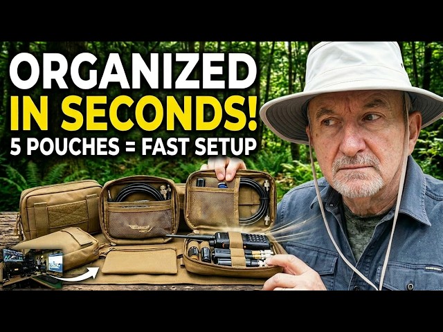Ham Radio Chaos? This Pouch System Changes Everything