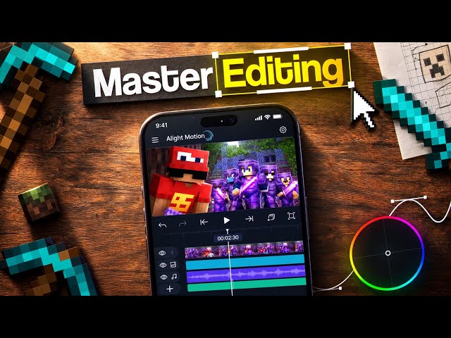 Fix Your Minecraft Edits with Alight Motion ⚡