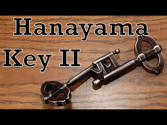 How to Solve Hanayama Key II Puzzle