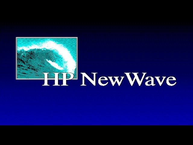 Hewlett-Packard NewWave 3.0 Demo - 1991/02
