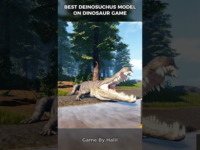 Roblox REALISTIC DEINOSUCHUS MODEL #shorts #dinosaur