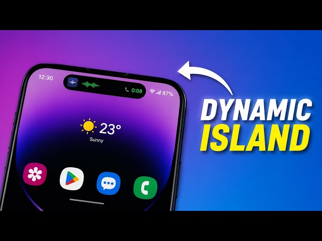 I Added Dynamic Island to Android… Is It REAL? 🤯