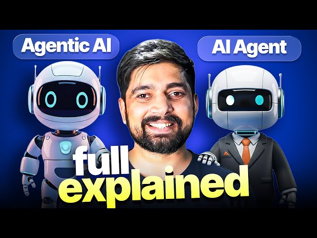 What is Agentic AI and AI Agents? The Only Video You Need to Watch
