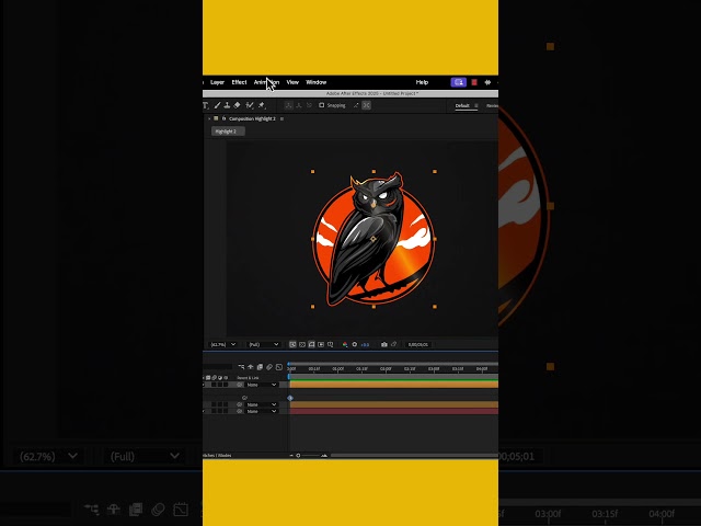Easy Animated Edge Glow with Light Sweep in Adobe After Effects | Logo Highlight Trick