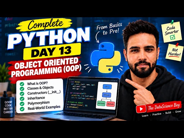 Python for Data Science #13 | DateTime & Shopping Cart Project in Python