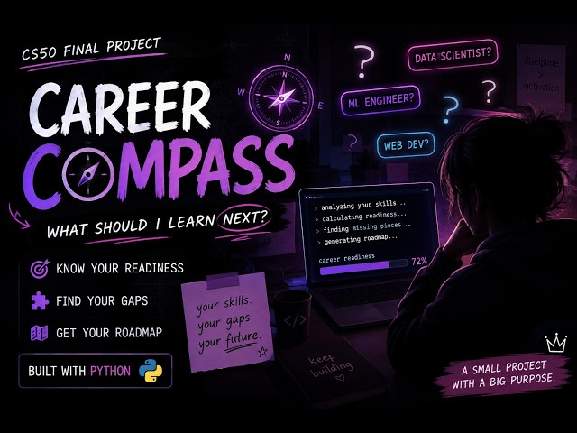 CareerCompass 🧭 | Find Your Skills. Find Your Path. | CS50 Final Project