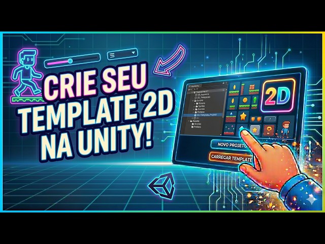 Unity - Aprenda UI Toolkit construindo o jogo Gassing Game - 01 Template 2D