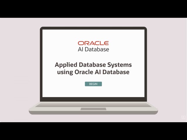 Applied Database Systems using Oracle AI Database Course