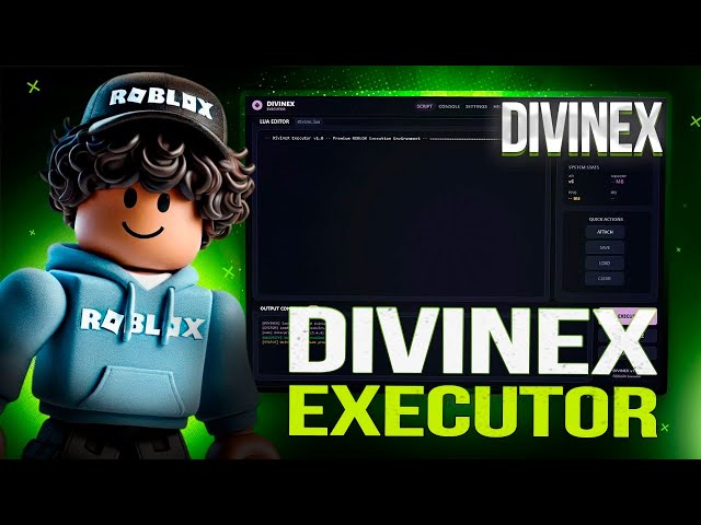 Roblox Executor - Is This BEST FREE Keyless Divinex Executor for Windows!
