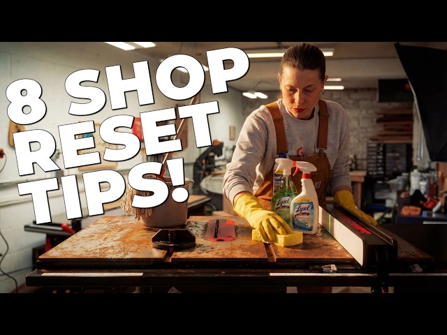 Wood Shop Maintenance Checklist: Clean, Tune & Fix Your Tools (8 Must-Dos)