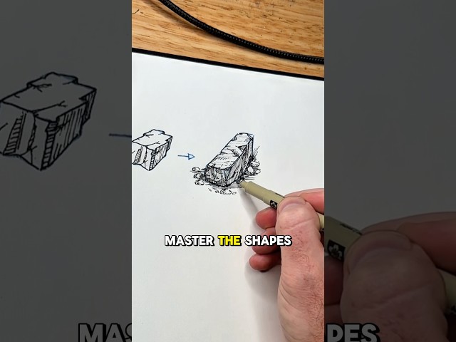 Modifying boxes into boulders.