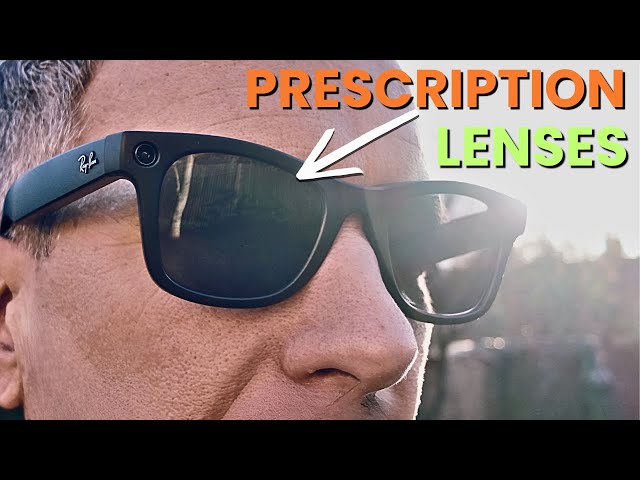 Prescription Lenses for Ray-Ban Meta Smart Glasses Gen 2