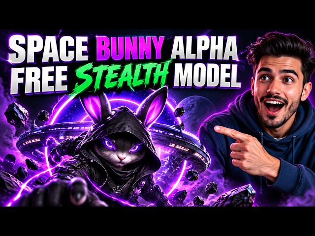 Free Stealth Model Space Bunny Alpha — Here's Who Really Might Built It!