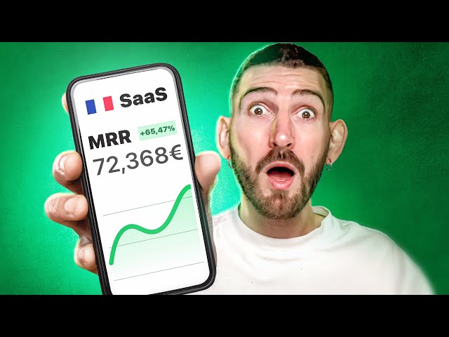 A 19-year-old Frenchman creates a SaaS platform in 3 months that earns him a lot of money…