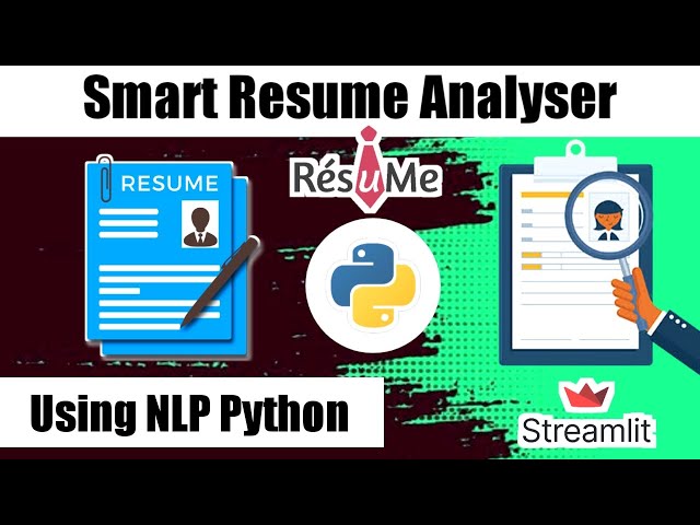 Resume Analyser Application using NLP Python with Code | Full Responsive Web Application