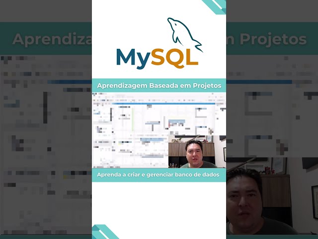 Curso MySQL Aprendizagem Baseada em Projetos #Shorts