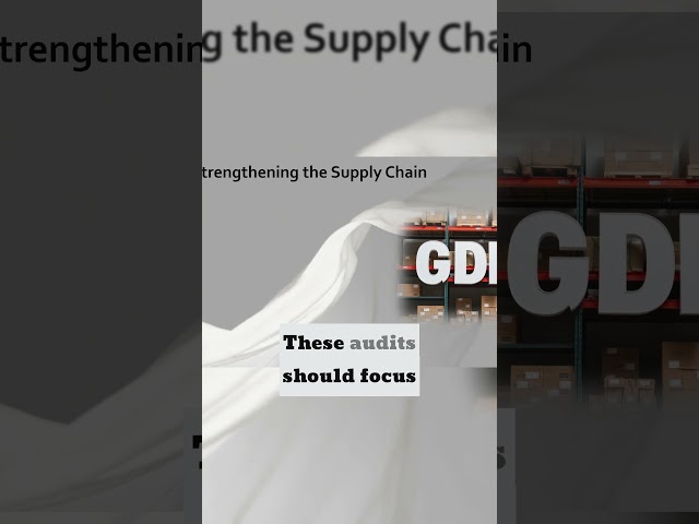 our Supply Chain Is Only as Strong as Your Weakest Supplier | GDP #Shorts