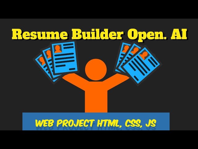 Web Project Resume Builder Open.Ai using html, css, javascript. with source code. #webdeveloper