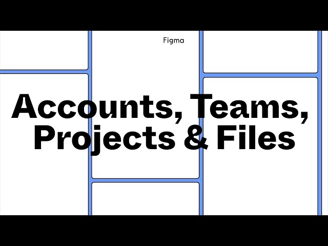 Figma tutorial: Setup account, teams, projects, and files [1 of 8]