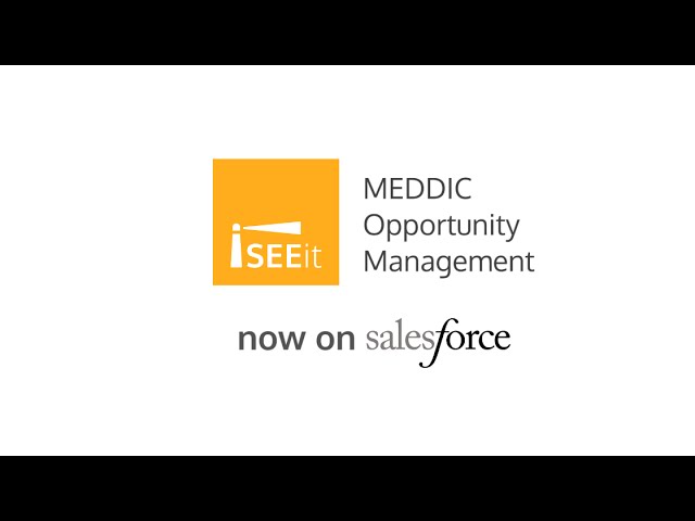 MEDDIC Opportuntiy Management on Salesforce.com