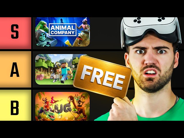 Ranking the TOP FREE Quest 3s Games 2026