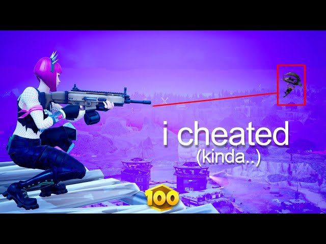 I CHEATED To WIN The Solo Victory Cup (kinda..)