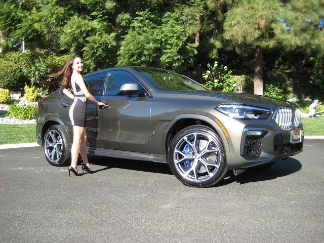 2020 BMW X6 M50i in Manhattan Green / Exhaust Sound / 21" M Wheels / BMW Review