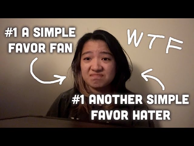 Another Simple Favor SUCKED.
