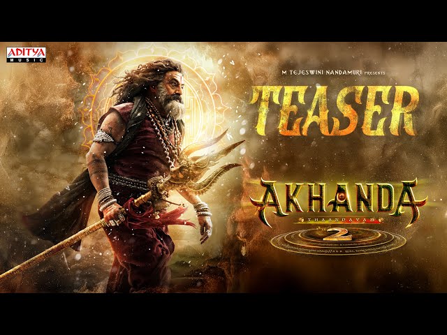 Akhanda 2 - Thaandavam 🔱 Teaser | Nandamuri Balakrishna | Boyapati Srinu | Thaman S