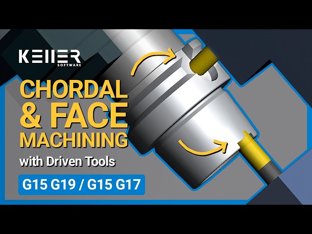 Turning AND Milling? Chordal & Face Machining with Driven Tools | Instant CNC