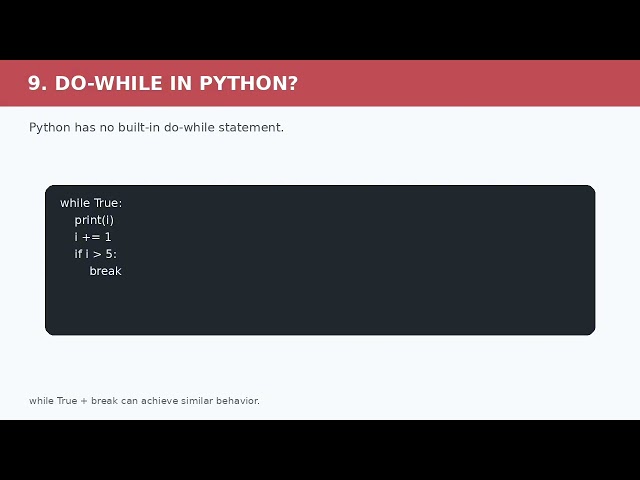 Loops in C, C++ & Python Explained | For, While & Do-While Loops | Beginners