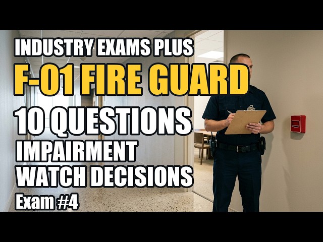 F-01 Exam #4: Notification, Patrol, and Battery Charging Watch