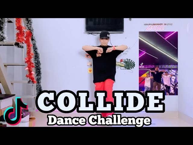 COLLIDE Dance Challenge | Tiktok Tutorial | Easy step by step for beginners