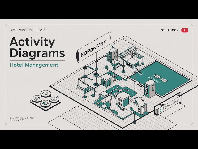 How to Create an Activity Diagram for a Hotel Management System in EdrawMax