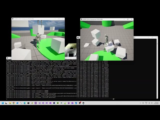 Unreal Engine using ReplicaNet for networking - 2
