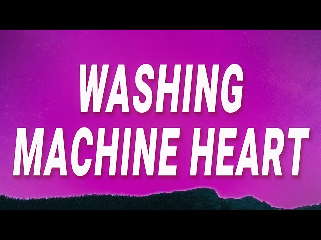 Mitski - Washing Machine Heart (Lyrics)