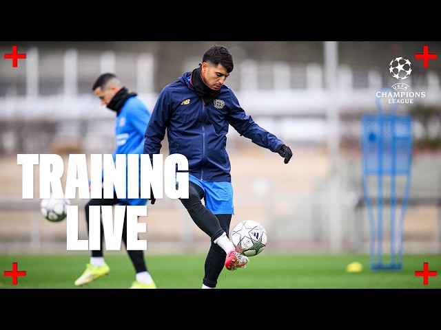 Abschlusstraining vor Olympiakos Piräus 🆚 Bayer 04 Leverkusen | Champions League Play-offs (re-live)