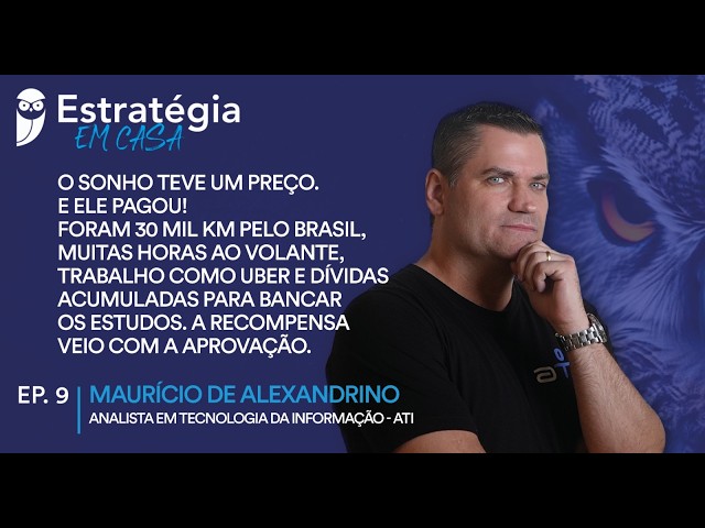 Strategy at Home - Episode 9: The rideshare driver and test-taker who passed in Brasília.