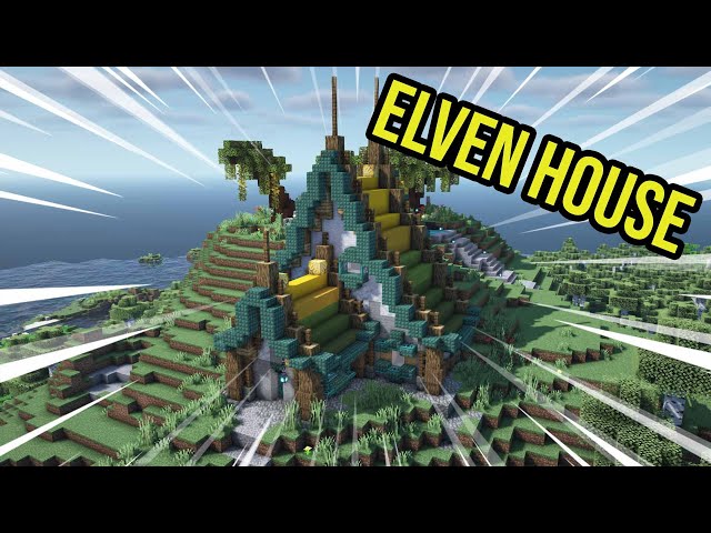 Elven House - Minecraft #shorts